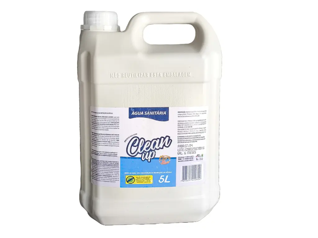 AGUA SANITARIA 5L CLEAN UP