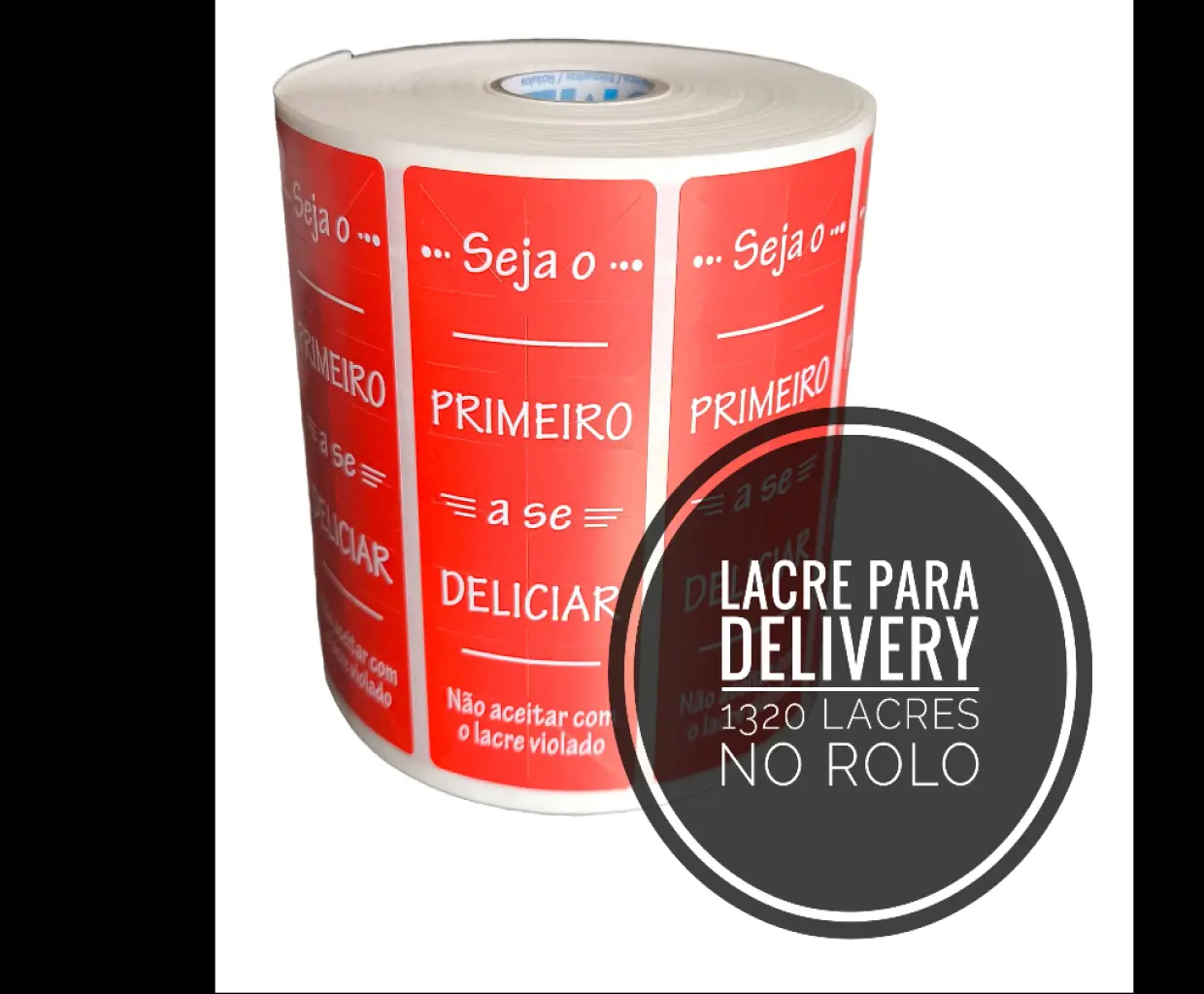 Lacre de Segurança Delivery 100X35 com 1000