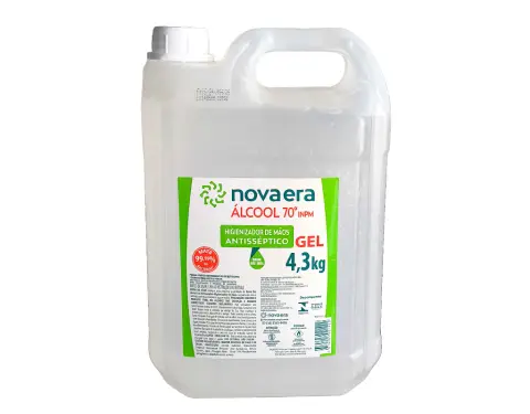 Alcool Gel 70 4,3KG Nova Era