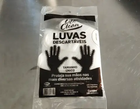 Luva Descartável LifeClean